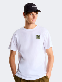 The North Face Monte Regular Graphic Men Lifestyle T-Shirt White