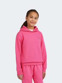 Oneill Essentials Girls Skiing Hoody Carmine Rose