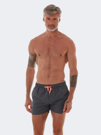 Bluepoint Solids Men Beach Swim Short Anthracite