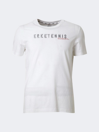 Erke Crew Men Lifestyle T-Shirt White