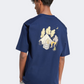 Adidas Codes Doodle Camp Men Sportswear T-Shirt Night Indigo