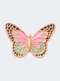 Crocs Elevated Colorful Butterfly Unisex Lifestyle Pins Multicolor