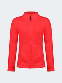 Top Ten Warm Women Skiing Full Zip Fleece Red