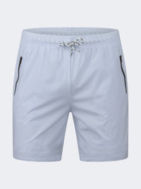 Oil And Gaz Breathable Men Beach  Swim Short White