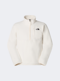 The North Face Yumiori 1/2 Zip Men Lifestyle Fleece White Dune