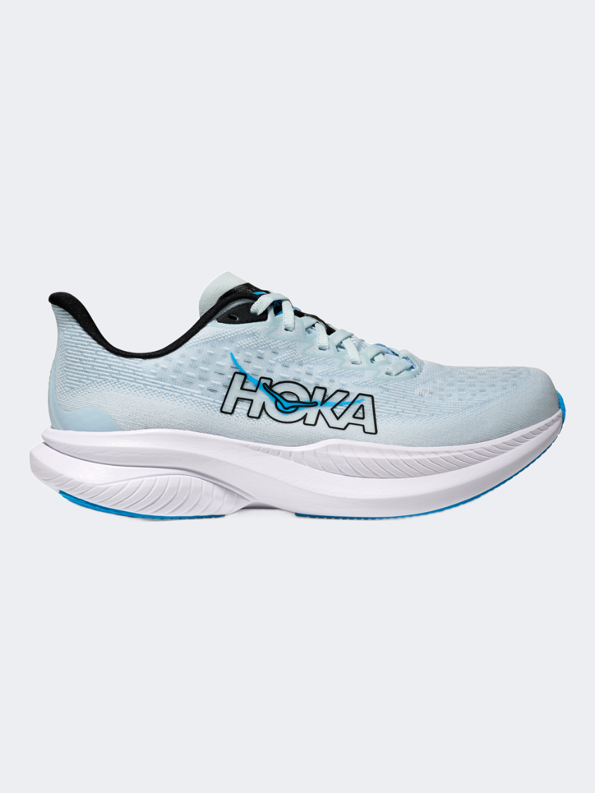 Hoka Mach 6 Women Running Shoes Tundra Blue