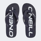 ONeill Profile Logo Men Beach Slippers Ink Blue