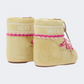 Moonboot Icon Low Suede Unisex After Ski Boot Light Yellow