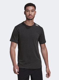 Adidas D4T Men Training T-Shirt Black/White