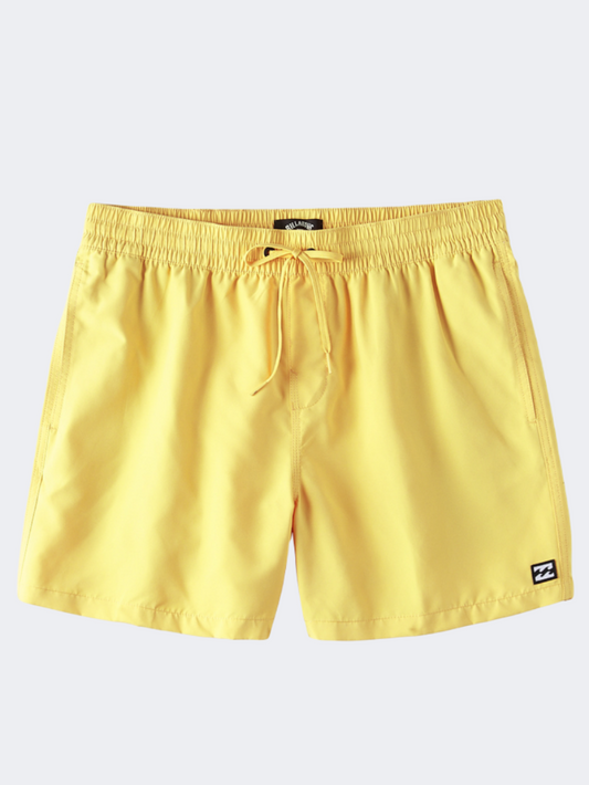 Billabong All Day Layback Boys Beach Swim Short Misted Yellow