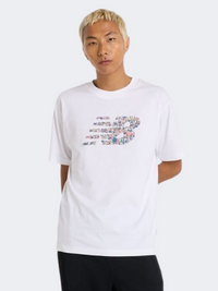 New Balance Nautical Logo Men Lifestyle T-Shirt White