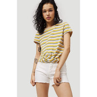 O'Neill Leona Women Beach T-Shirt Beige