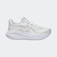 Asics Gel Nimbus 27 Women Running Shoes White/Glacier Grey