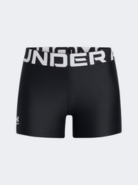 Under Armour Heatgear Girls Training Short Black/White