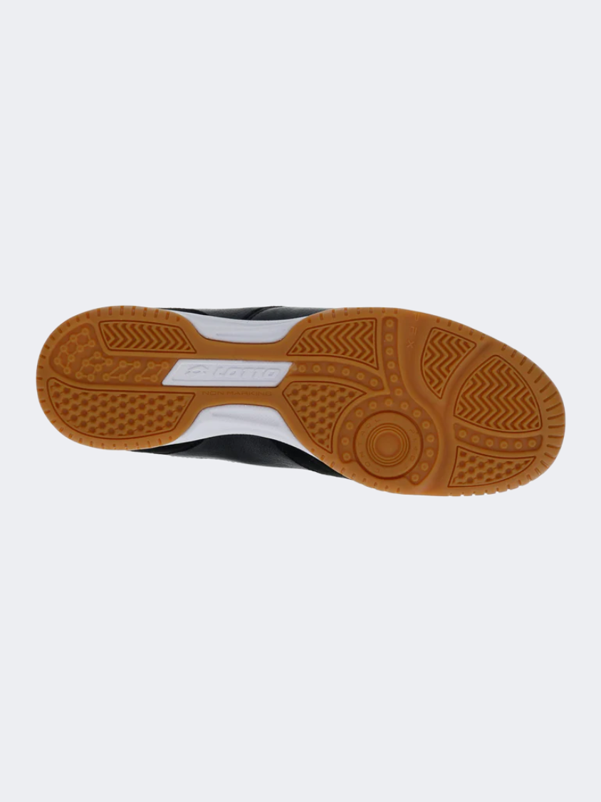Lotto Tacto 200 V Id Men Indoor Shoes Black/White/Yellow