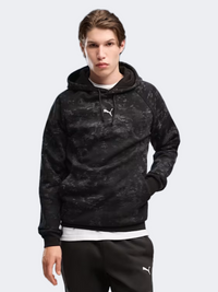 Puma Sport Camo Fleece Men Lifestyle Hoody Black