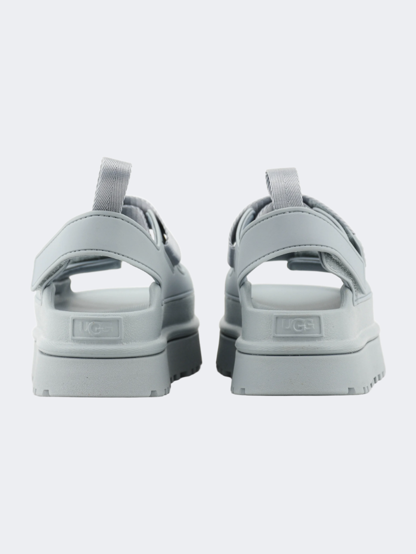 UGG GoldenGlow 2025春夏カラーSea Foam 24cm UGG® Women's Goldenglow Strappy Platform Sandals - Macy's