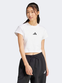 Adidas Future Icons Small Logo Baby Women Sportswear T-Shirt White