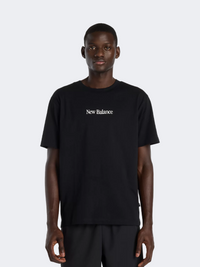 New Balance N Collage Men Lifestyle T-Shirt Black