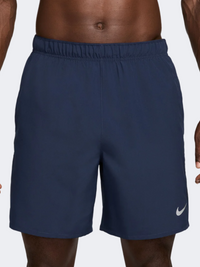 Nike Df Challenger 7 Inch Men Running Short Midnight Navy/Silver