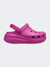 Crocs Classic Crush Unisex Lifestyle Slippers Fuchsia Fun