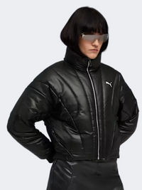 Puma Dare To Puffer Women Lifestyle Jacket Black