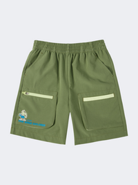 Erke Sport Infant-Boys Lifestyle Short Dark Green