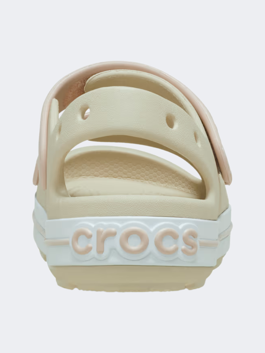 Crocs Toddler Crocband Cruiser Infant Lifestyle Sandal Sandstone