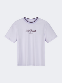 Erke Woman Lifestyle T-Shirt Light Purple