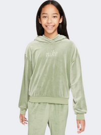 Nike Sportswear Cozy Girls Lifestyle Hoody Oil Green/Jade