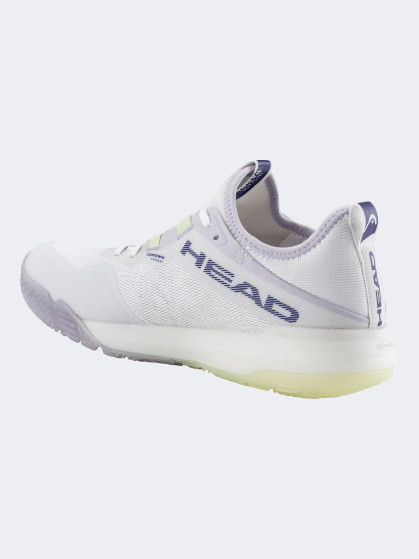 Head Motion Pro Women Padel Shoes White/Lavender