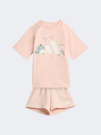 Adidas Tiro Nster Baby-Girls Sportswear Set Blush Pink