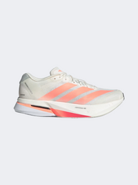 Adidas Adizero Boston 13 Men Running Shoes Off White/Orange