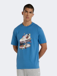 New Balance Fitness Center Men Lifestyle T-Shirt Sea Stone