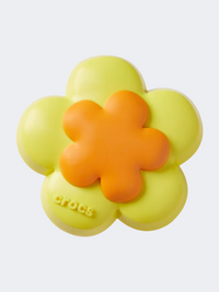 Crocs Yellow Double Flower Lifestyle Pins Yellow/Orange