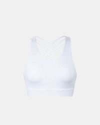 Top Ten Comfy Fitness Medium Support Bra White