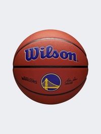 Wilson Nba Team Alliance Gs Warriors Size 7 Basketball Ball Brown