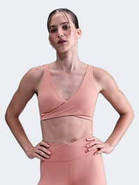 Nike One Light-Support Padded Women Training Bra Pink/Canyon Rust