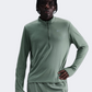 Nike Pacer Dri-Fit 1/2-Zip Men Running Long Sleeve Clay Green