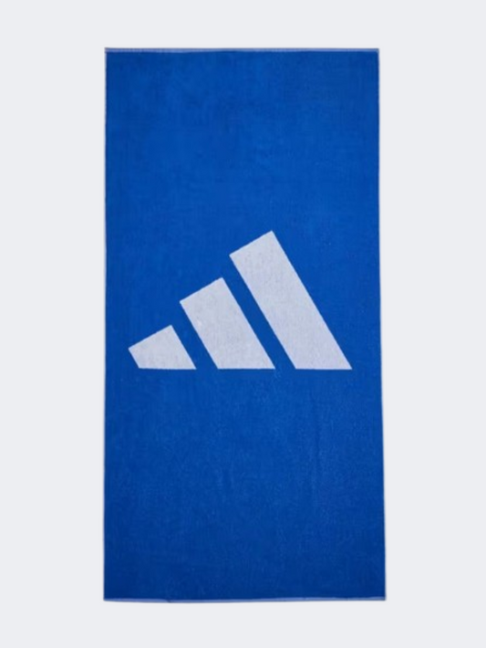 Adidas Large Unisex Training Towel Royal Blue/White