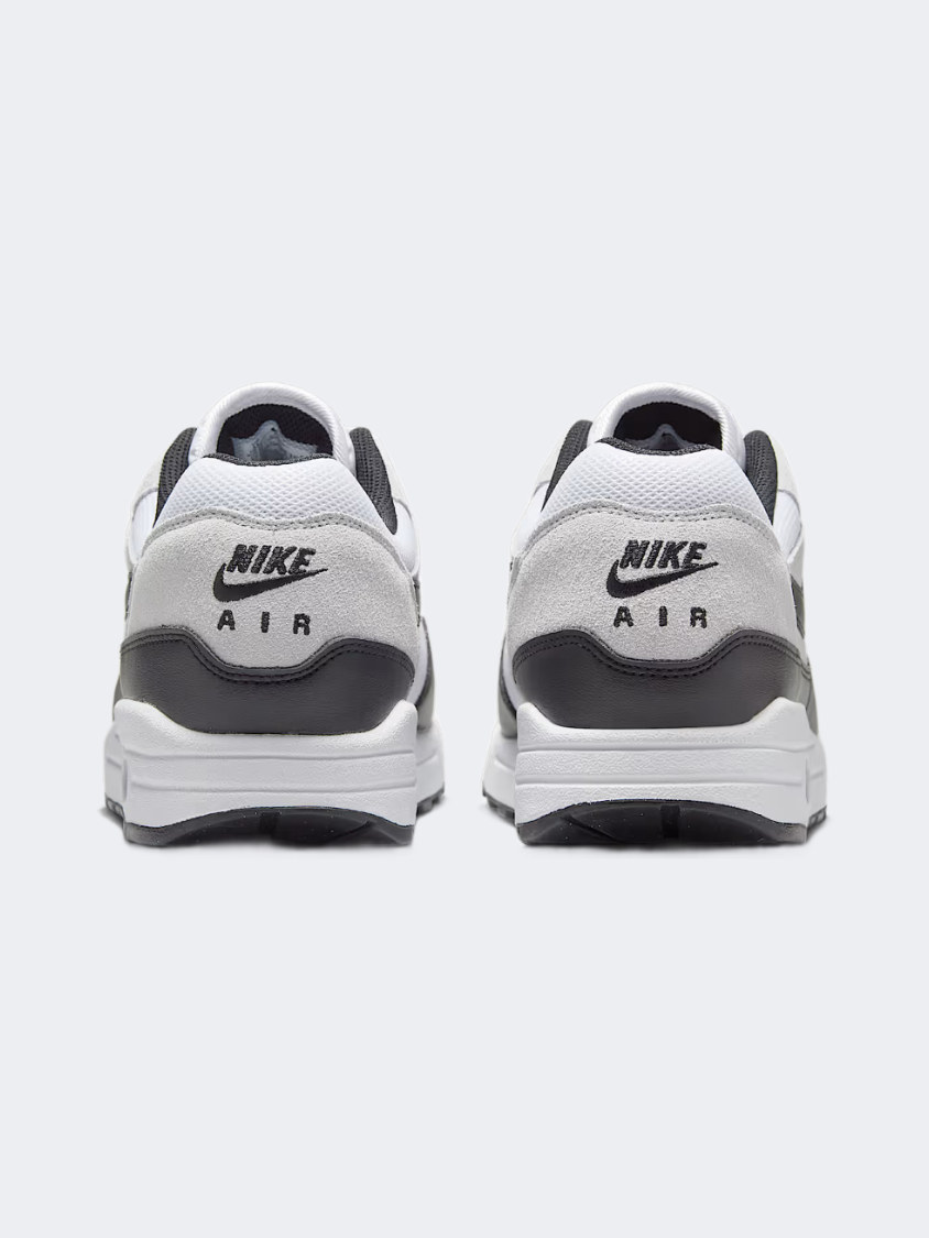 Nike Air Max 1 Essential Men Lifestyle Shoes White/Platinum/Black