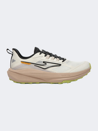 Erke Cushioning Men Running Shoescreamy White/Brown
