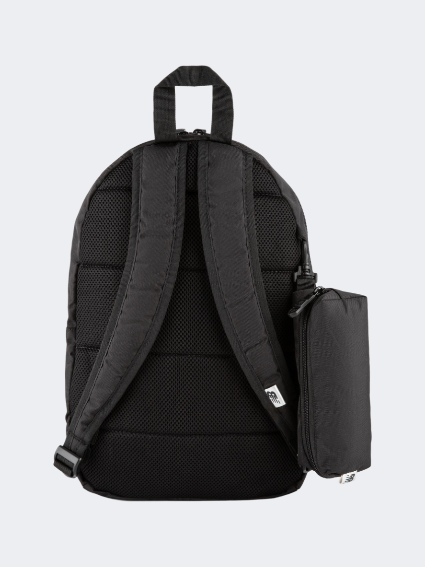 New Balance Backpack Plus Launchbox And Pouch Unisex Performance Bag Black/White