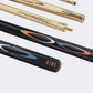 Unicorn Snooker Vibe 2 Pieces 10 Mm Unisex Billiard Cues Grey/Orange/Beige