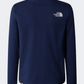 The North Face Teen Easy Longsleeve Kids Lifestyle Long Sleeve Summit Navy
