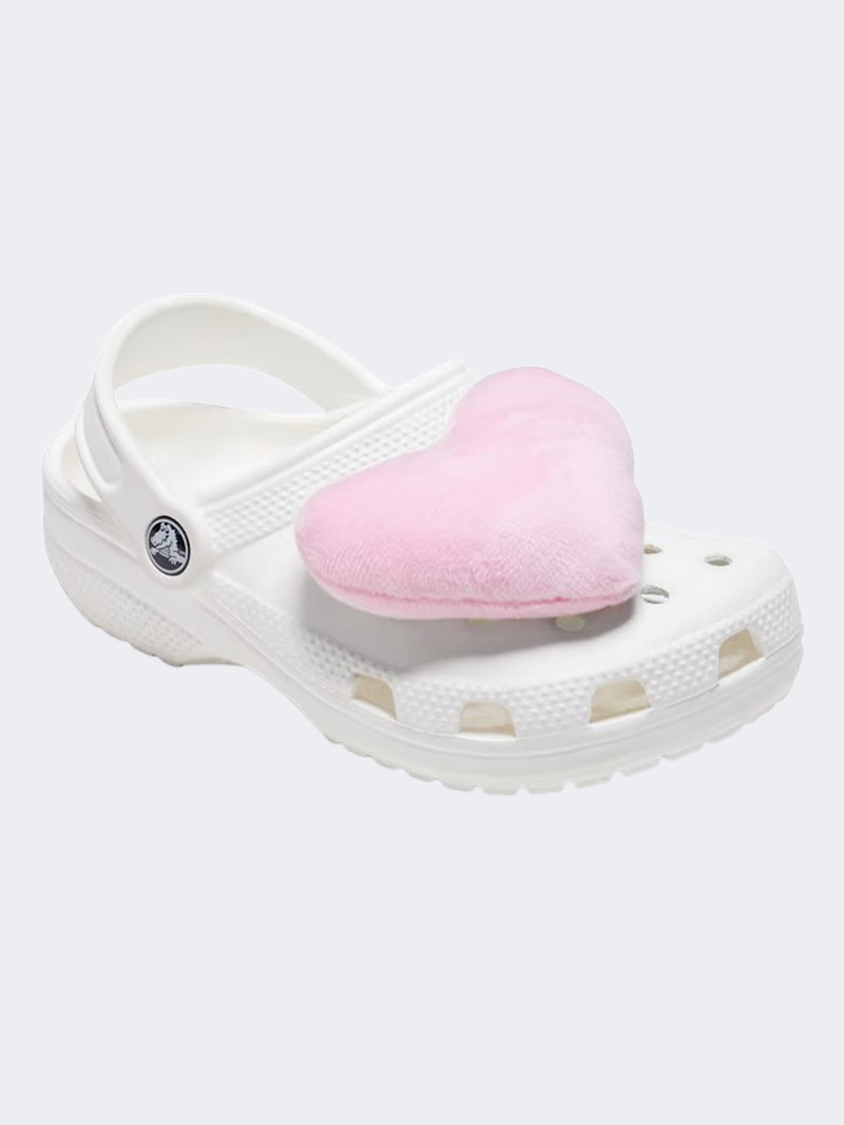 Crocs Oversized Heart Unisex Lifestyle Pins Pink