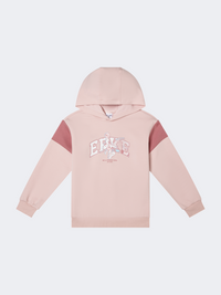 Erke Kids-Girls Lifestyle Hoody Light Pink