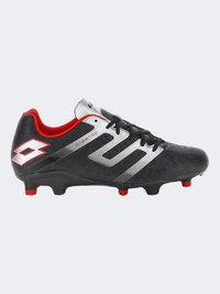 Lotto Maestro 700 Fg Men Football Shoes Black/Silver/Red