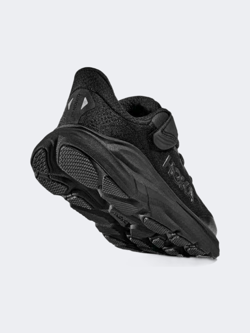 Hoka Clifton 10 Ps-Boys Running Shoes Black