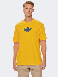 Adidas Sport 2 Men Original T-Shirt Crew Yellow
